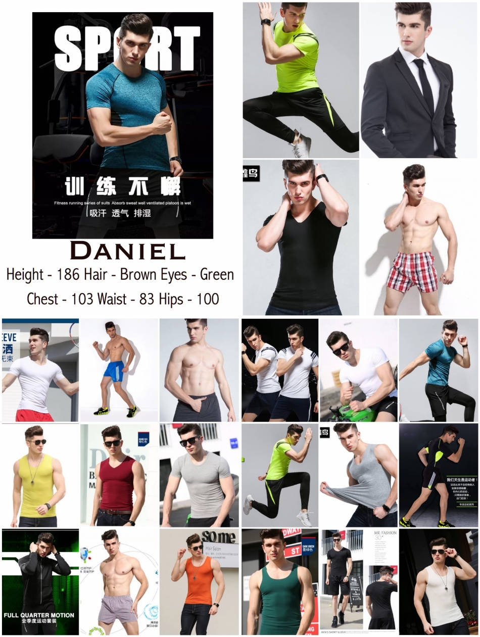 健身达人 丹尼尔_上海外籍模特经纪公司_上海外籍内衣模特经纪公司